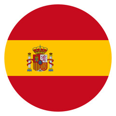 Flag of Spain circle