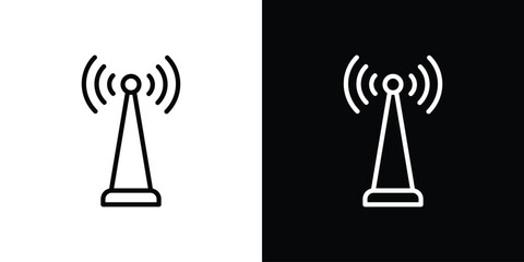Antenna icon vector, Symbol, logo illustrations