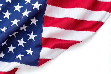 american flag on a white background4
