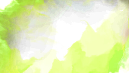 Ethereal green smoke background with dark center creates a moody, artistic atmosphere with a watercolor effect, perfect for abstract designs.