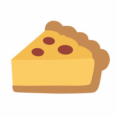 A cozy slice of apple pie with golden crust, perfect for autumn baking or Thanksgiving visuals.