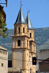 Santisimo Cristo de la Expiracion Church, Orgiva, Alpujarras of Granada, Andalusia, Spain.