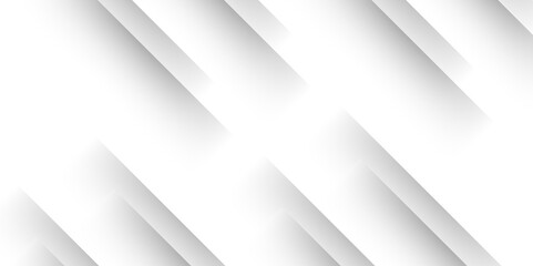 Fototapeta premium Modern abstract background with tilt diagonal lines white gray gradient color. Minimalist wave white light grey background textured background vector abstract design. Clean abstract vector design art.