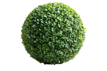 Decorative Green Ball Shrub Plant Artificial Topiary Ball for Outdoor Landscaping and Home Garden