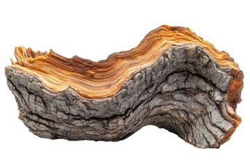 Weathered driftwood texture amber and grey bark aged tree section detail natural abstract form art