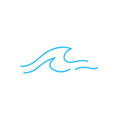  Line water wave