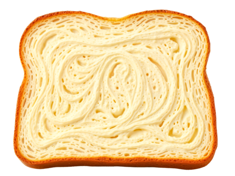 Fluffy swirl bread icon with soft texture, perfect for bakery and breakfast designs. Generative AI