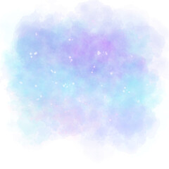 Pastel purple-blue smoke with twinkling stars, sky, clouds, smoke, steam, nebula
