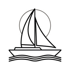 surfboard resting against palm tree art