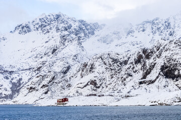 the Henningsvaer, Lofoten Islands, Norway