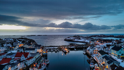 the Henningsvaer, Lofoten Islands, Norway