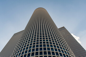 Azrieli Complex skyscrapers in downtown Tel Aviv, Israel