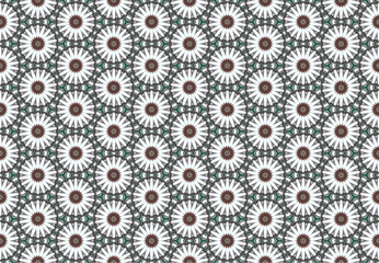 Seamless Luxury Texture Cloth Fashion Graphic Digital Tile Fabric Visual Template Endless Interior Decoration Symmetric Background Design Wallpaper Perspective Geometric Art Shape Textile Pattern.