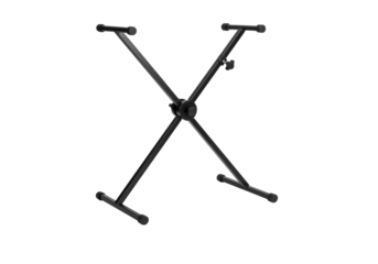 Stylized Metallic Letter X Abstract Design Element isolated on transparent background