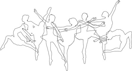 Ballet Dancer Silhouette Dancers Poses Silhouettes © Christos Georghiou