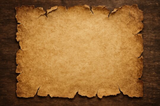 Aged torn paper with a vintage appearance