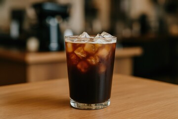 Chilled Coffee Drink Served in a Mug
