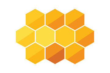 abstract background with honeycomb