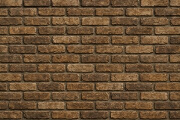 Fototapeta premium Vintage Earth Tones Brick Wall Design