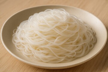 Delicate glass noodles for Asian dishes