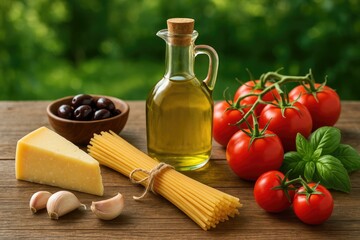 Essential components for authentic Italian cuisine