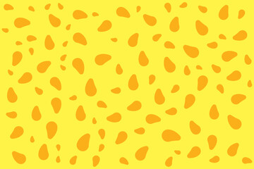 Yellow, Orange Mango fruit seamless background texture, freshness fruit and drink, gift, present box paper, backdrop