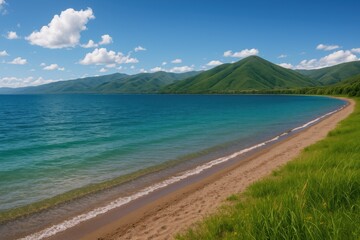 The Scenic Lake of Sevan