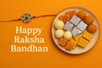 Warm Raksha Bandhan visual with traditional decor and cozy family ambiance, featuring space for text — perfect for festive branding, cultural campaigns, and emotional storytelling