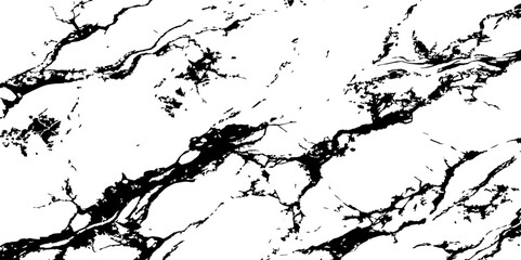 Naklejka premium Generate a high-resolution, realistic image of a white marble slab with intricate black veining. Focus on capturing the natural flow and organic patterns of the veins.