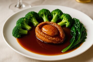 Seafood Delight: Abalone Cooked in Oyster Sauce