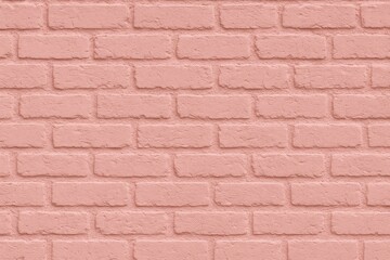 Obraz premium Detailed shot of a textured painted brick surface with a pink-toned abstract backdrop