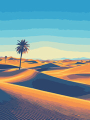 sand dunes in the desert