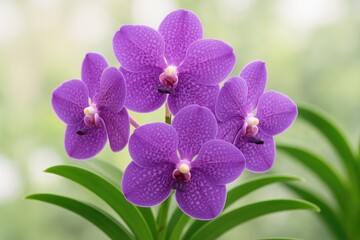 Cultivating a Vibrant Vanda Orchid