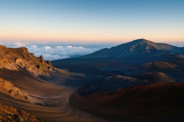 Naklejka premium Exploring the Unique Landscapes of a Volcanic National Park