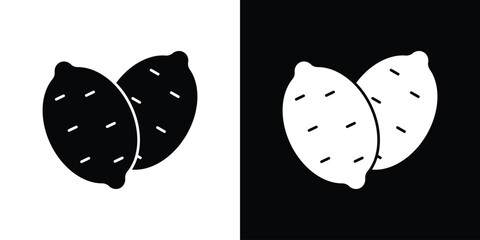 Sweet potato icon. Black Silhouette. Graphic illustration.