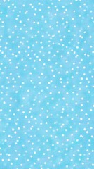 Radiant azure tapestry spangled with ephemeral snow dots, evoking cosmic serenity, ideal for International Dots Day and winter solstice celebrations
