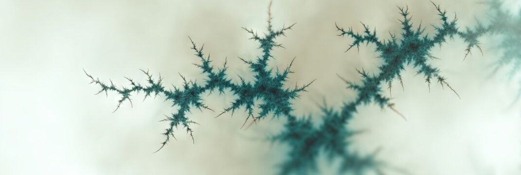 Sinister fractal tendrils stretch across a pastel canvas, evoking cosmic mysteries and the surreal depths of Chaos Never Dies Day