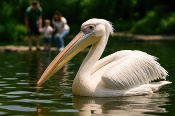 Weekend safari adventure featuring a white pelican's portrait