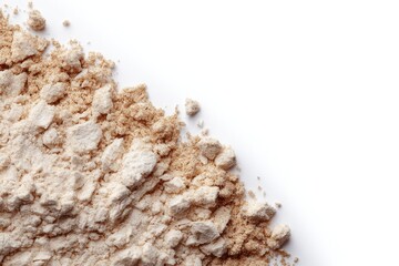 Powdery cascade of rustic almond flour evokes Gluten-Free Baking Day and enchanting homemade patisserie, teeming with nutty dreams