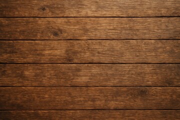 Fototapeta premium Close-up of vintage wooden surface showcasing natural grain and warm hues, ideal for backgrounds, signage, or design elements. Top-down perspective.