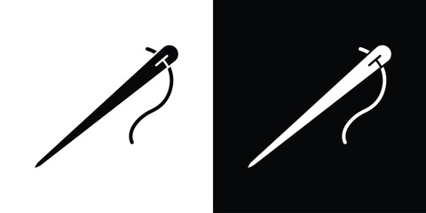 Needle icon vector, Symbol, logo illustrations