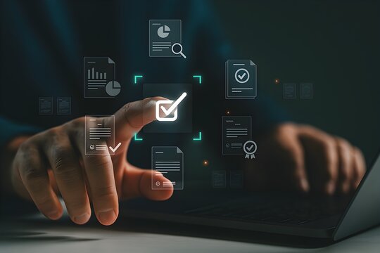 Interactive Dashboard with Checkmarks – Data-Driven Business Tools