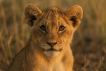 Obraz premium Detailed shot of a tiny baby creature