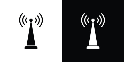Antenna icon vector, Symbol, logo illustrations