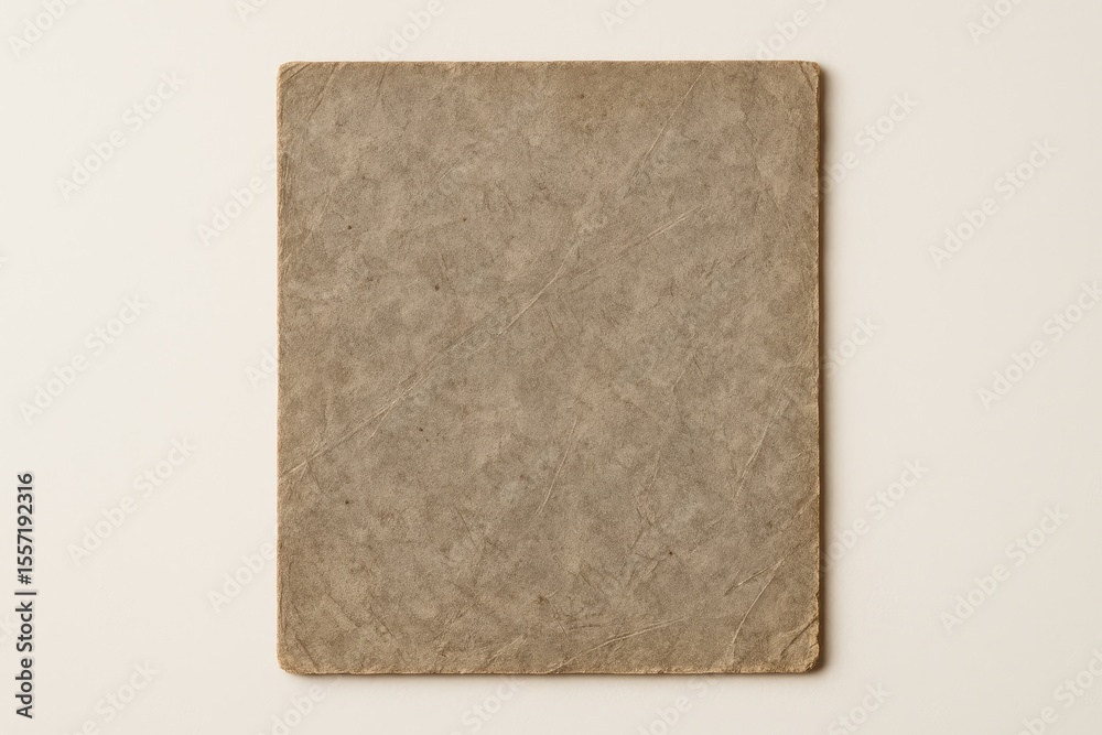 Poster design background using gray cardboard sheet paper