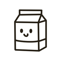 milk bottle with milk