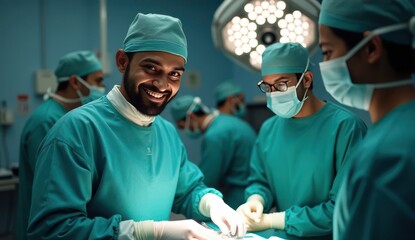 indian medical students proudly pose for group photo
