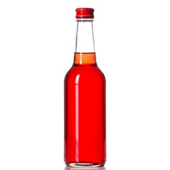 Red Soda Bottle
