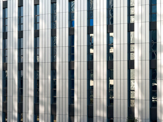 Sleek Modern Architectural Facade Showcasing Contemporary Design Elements