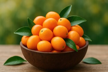 Unique tropical fruit presentation in a bowl